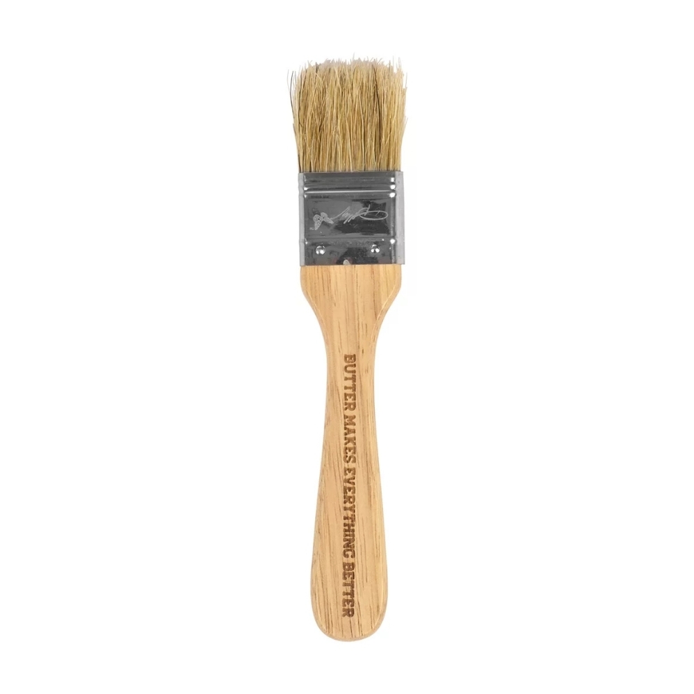 DOLLY PARTON 'Butter Makes Everything Better' Basting Brush - Natural Wood